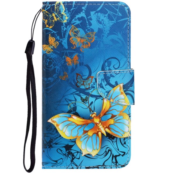 Pouzdro pro iPhone 11 Pro Motýl modré