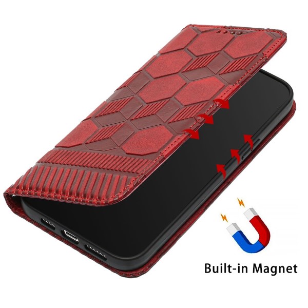 Pouzdro pro iPhone 11 Pro Rhombus hnědé