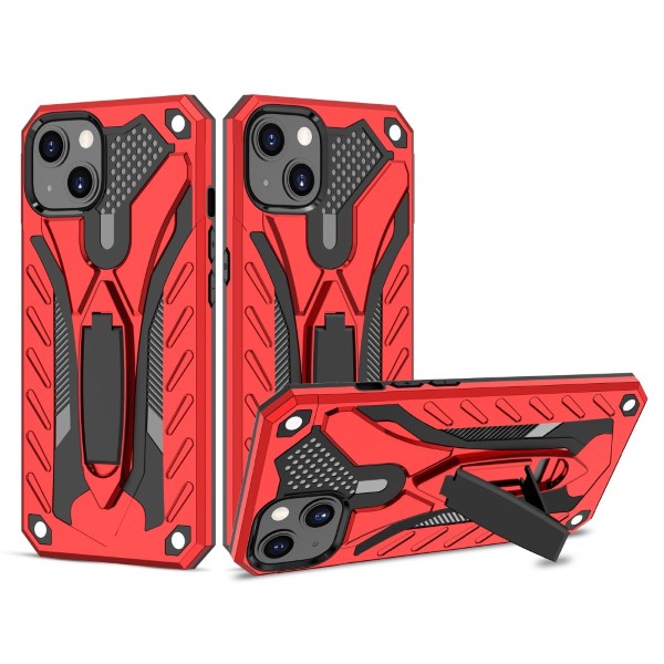 Kryt na iPhone 13 Pro odolný kickstand červený
