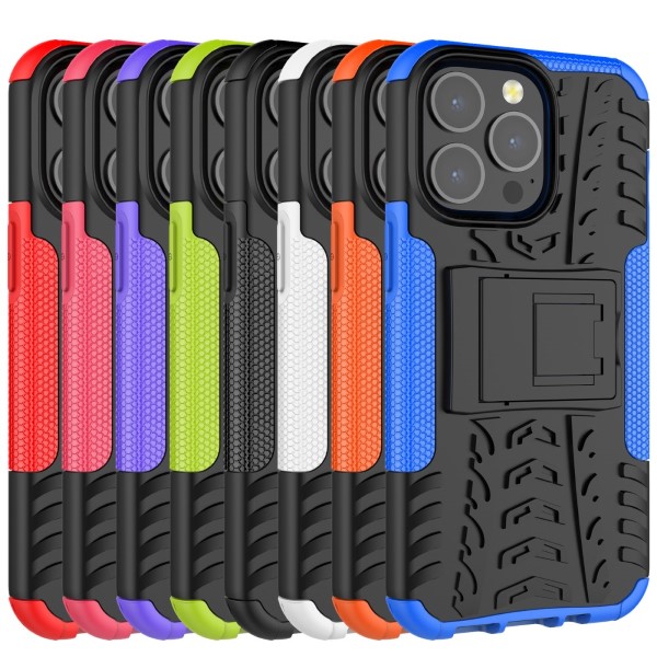 Kryt na iPhone 13 Pro odolný Tire modrý