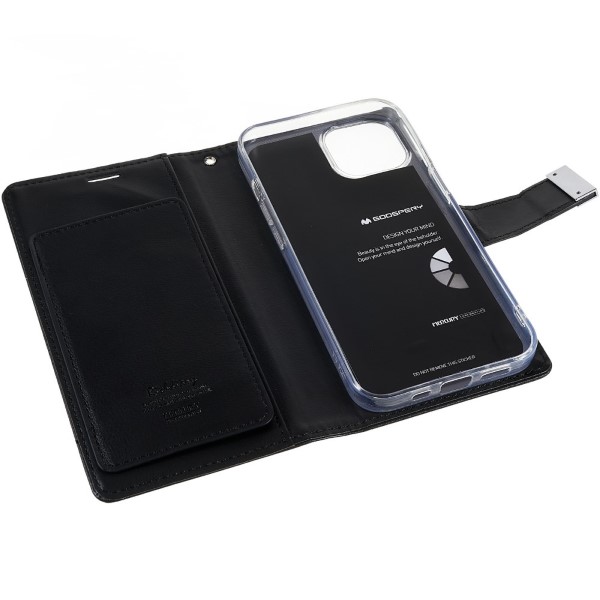 MERCURY iPhone 14 pouzdro RICH DIARY hnědé