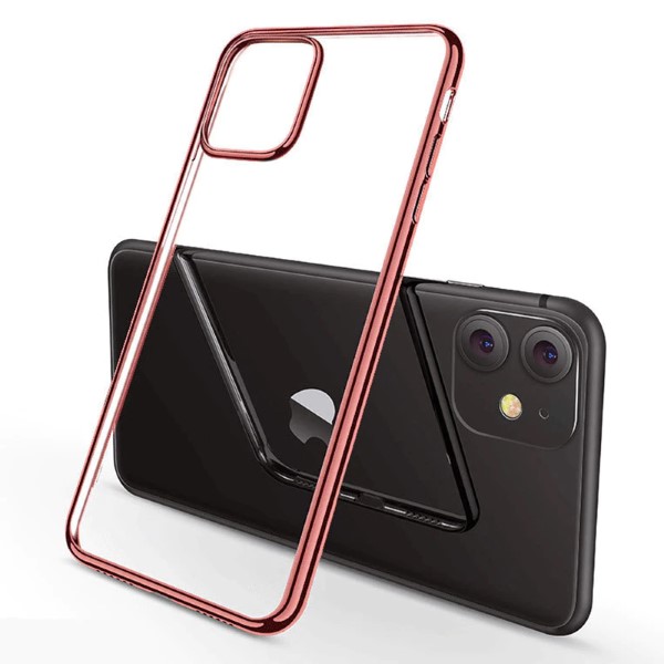 Kryt na iPhone 14 Pro Electroplated růžový