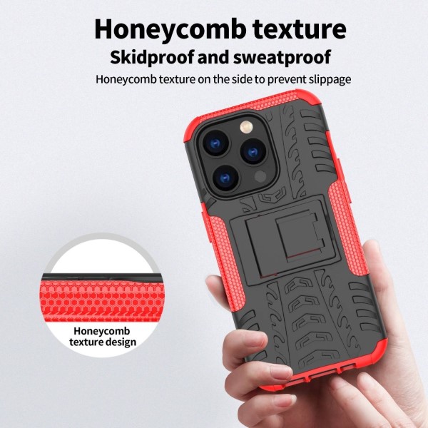 Kryt na iPhone 14 Pro odolný Tire zelený