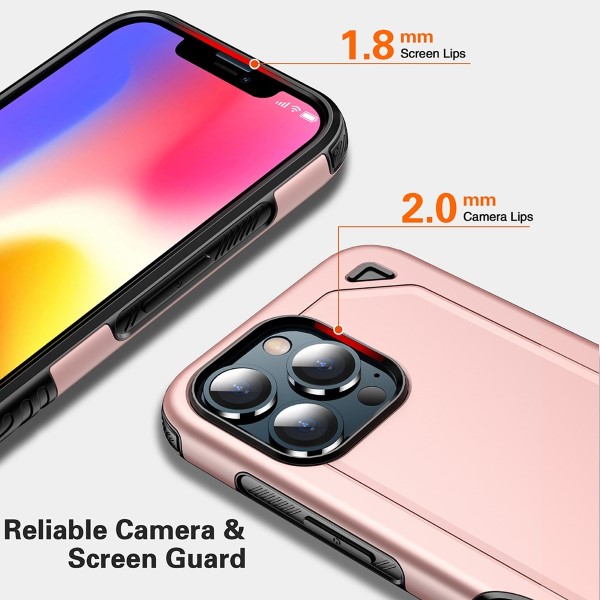 Kryt na iPhone 13 Pro odolný Rugged šedý