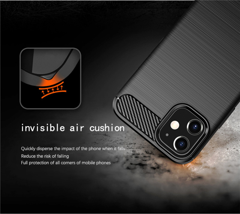 Kryt na iPhone 11 Carbon modrý