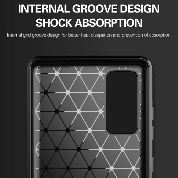 Kryt na Samsung Galaxy S20 FE Carbon modrý