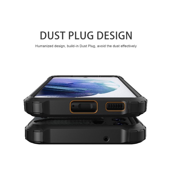 Kryt na Samsung Galaxy S21 FE odolný Hybrid stříbrný