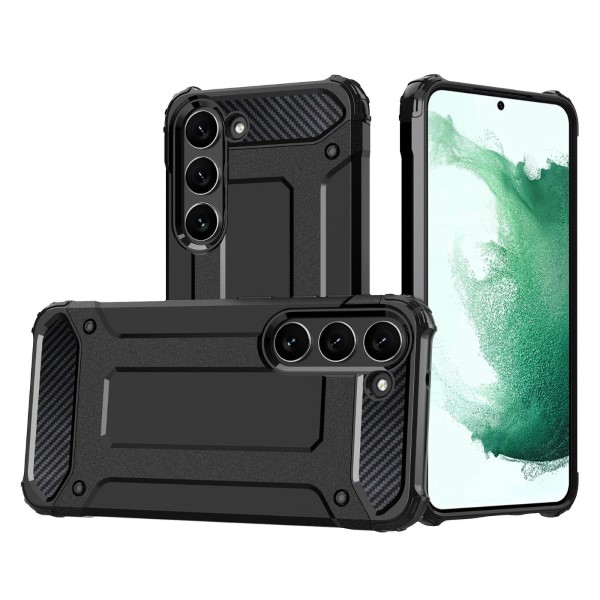 Kryt na Samsung Galaxy S23 odolný Hybrid stříbrný