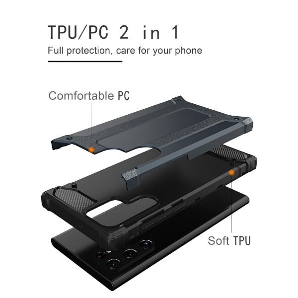 Kryt na Samsung Galaxy S23 Ultra odolný Hybrid červený