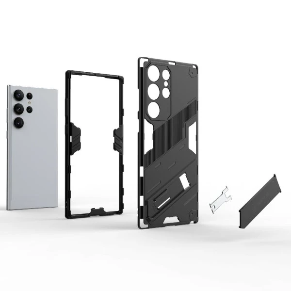 Kryt na Samsung Galaxy S23 Ultra odolný Shockproof šedý