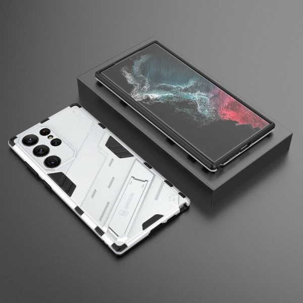 Kryt na Samsung Galaxy S23 Ultra odolný Camo modrý