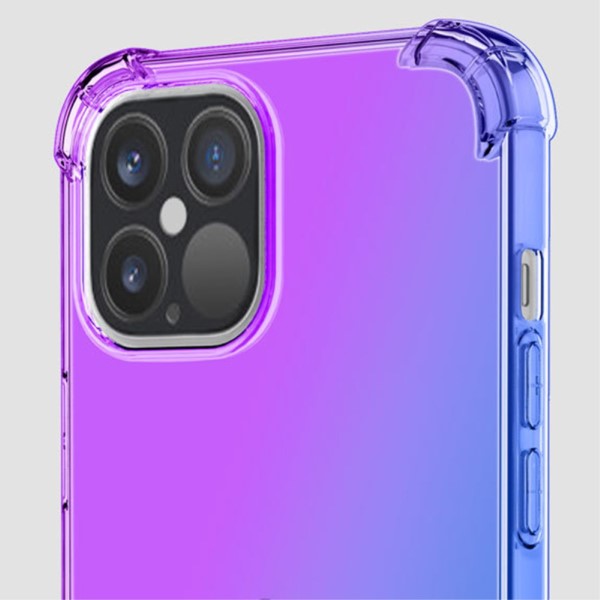 Kryt na iPhone 15 Pro gumový gradient růžový