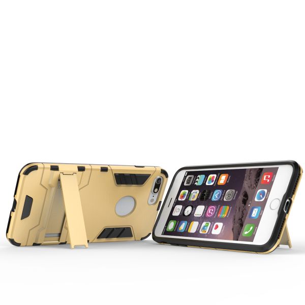 Kryt na iPhone 7 Plus / 8 Plus army clip zlatý