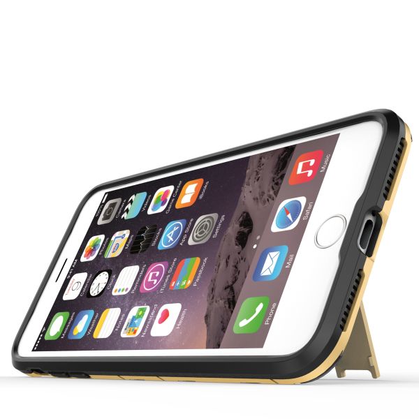 Kryt na iPhone 7 Plus / 8 Plus army clip šedý