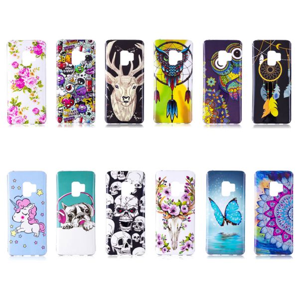 Kryt na Samsung Galaxy S9 svítící Music dog