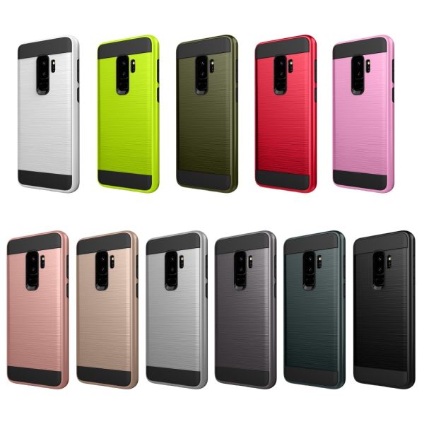Kryt na Samsung Galaxy S9 Plus Brushed zlatý