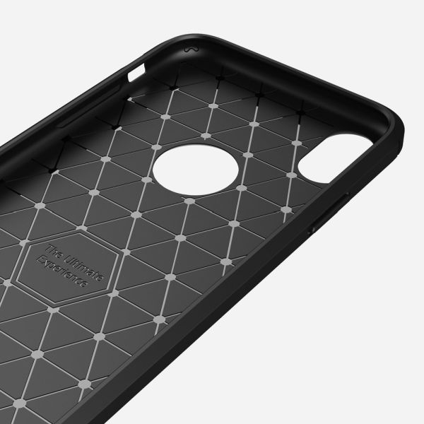 Kryt na iPhone Xr Carbon modrý