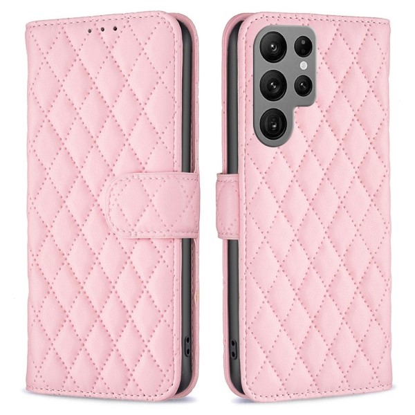 Pouzdro na Samsung Galaxy S23 Ultra Binfen růžové