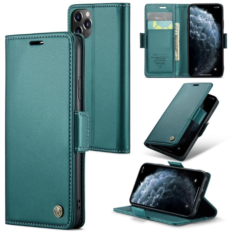 Pouzdro pro iPhone 11 Pro CASEME smooth zelené
