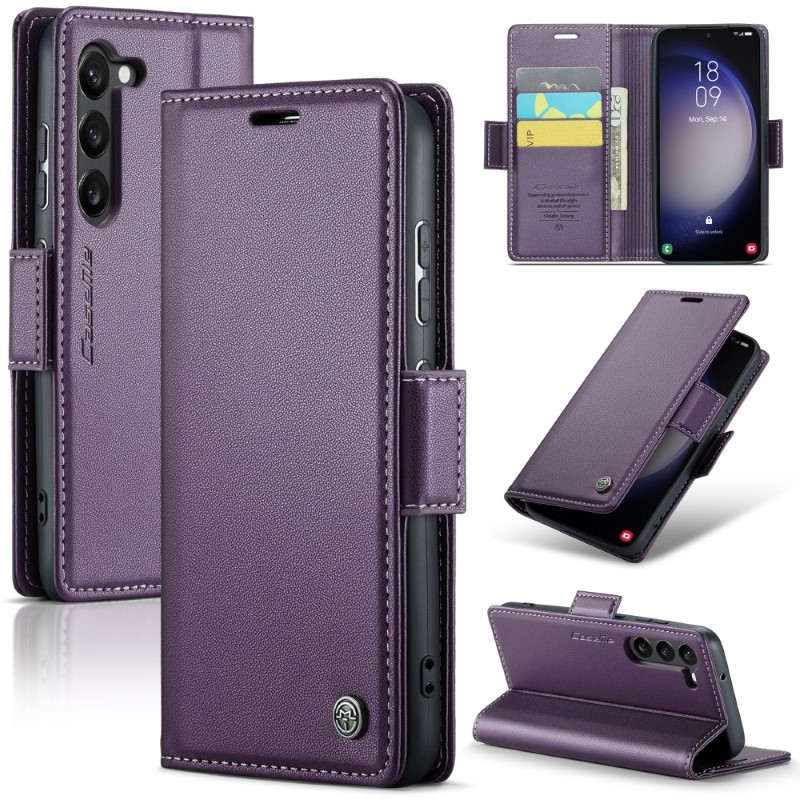 Pouzdro na Samsung Galaxy S24 Plus CASEME smooth fialové