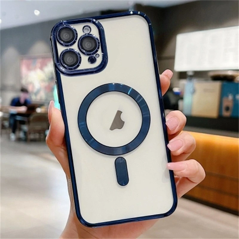 Kryt na iPhone 16 Pro s podporou MAGSAFE modrý
