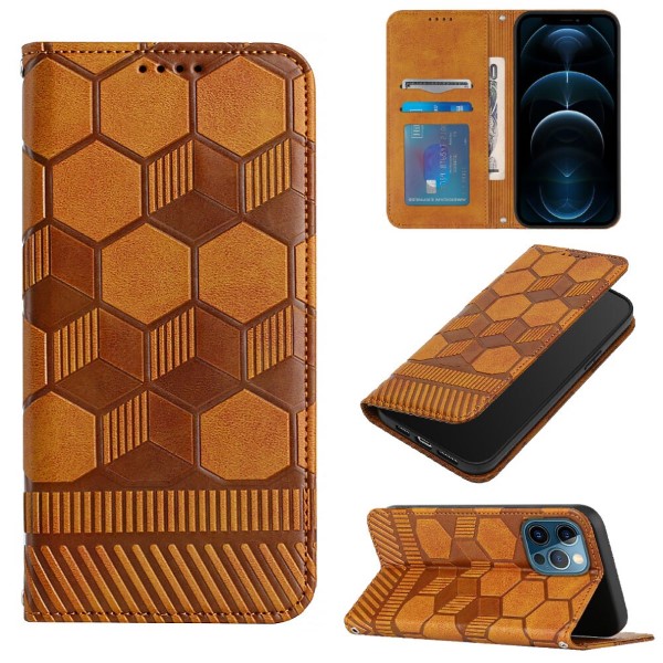 Pouzdro pro iPhone 11 Rhombus hnědé