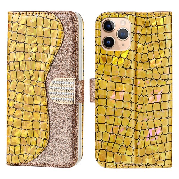 Pouzdro pro iPhone 13 Pro Luxury Shiny zlaté