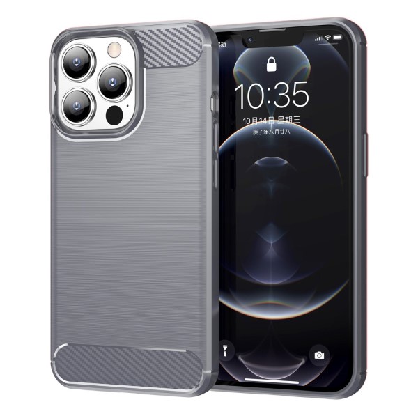 Kryt na iPhone 13 Pro Carbon šedý