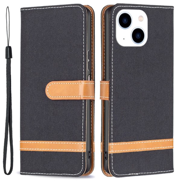 Pouzdro pro iPhone 14 Jeans černé