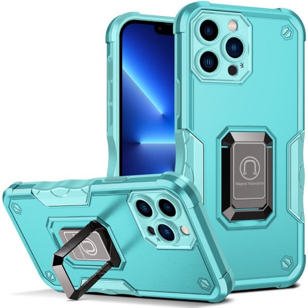 Kryt na iPhone 14 Pro odolný Kickstand modrý