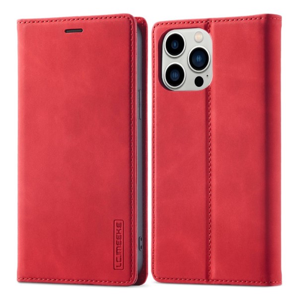 Pouzdro LC.IMEEKE pro iPhone 14 Pro červené