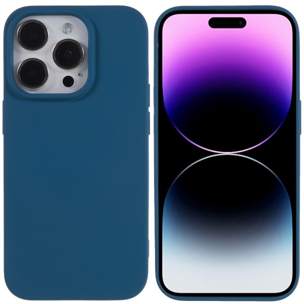 Kryt na iPhone 14 Pro Thickness modrý