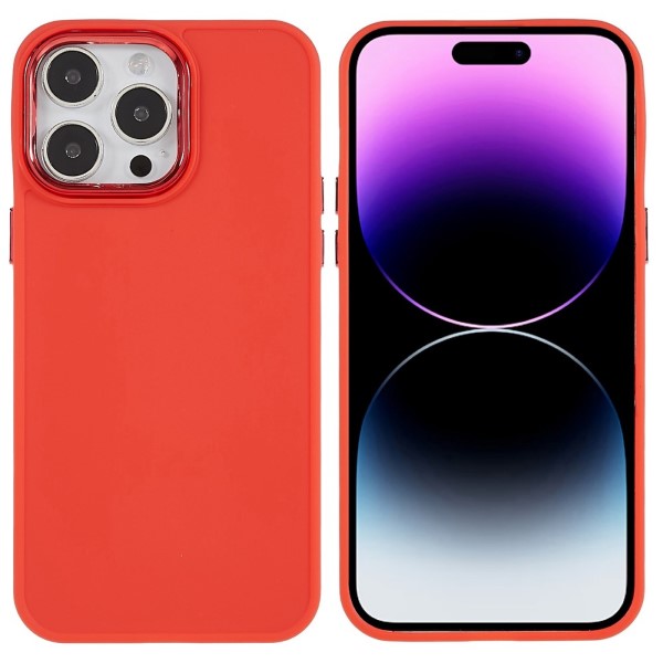 Kryt na iPhone 14 Pro Lens červený