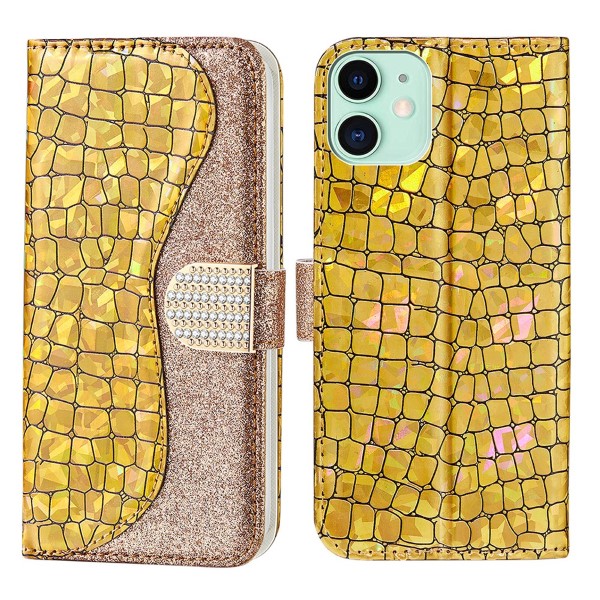 Pouzdro pro iPhone 13 Glitter zlaté