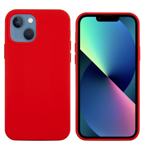 Kryt na iPhone 13 Liquid červený