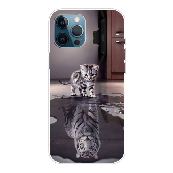 Kryt na iPhone 13 Pro Kotě šedé