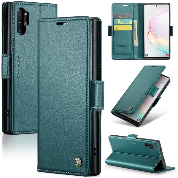 Pouzdro na Samsung Galaxy Note 10 Plus CASEME smooth zelené