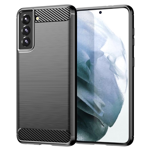 Kryt na Samsung Galaxy S21 Carbon černý