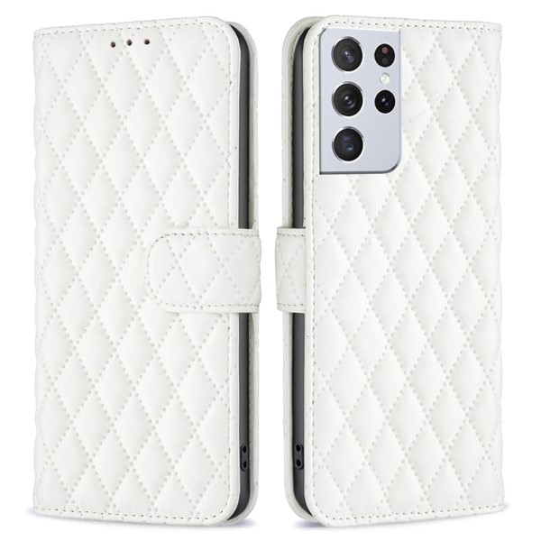 Pouzdro na Samsung Galaxy S21 Ultra Binfen bílé
