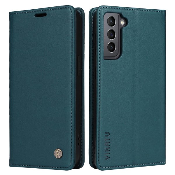 Pouzdro na Samsung Galaxy S21 FE Yikatu modré