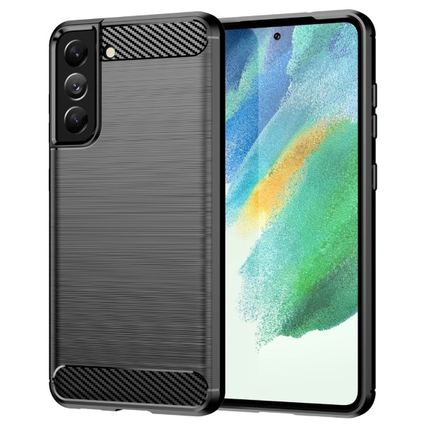 Kryt na Samsung Galaxy S21 FE Carbon černý 