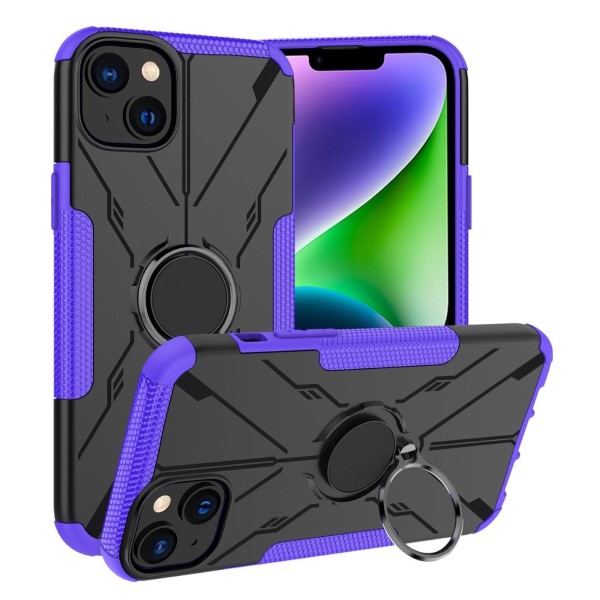 Kryt na iPhone 14 Plus odolný Tire fialový