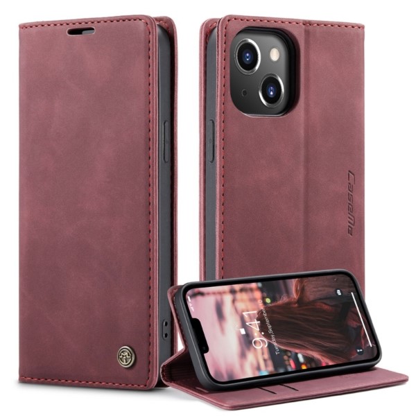 Pouzdro na iPhone 14 Plus CASEME červené