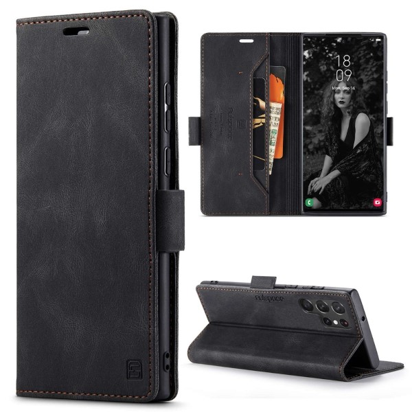 Pouzdro na Samsung Galaxy S22 Ultra AUTSPACE černé