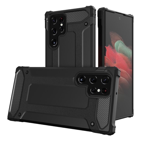 Kryt na Samsung Galaxy S22 Ultra odolný Hybrid černý