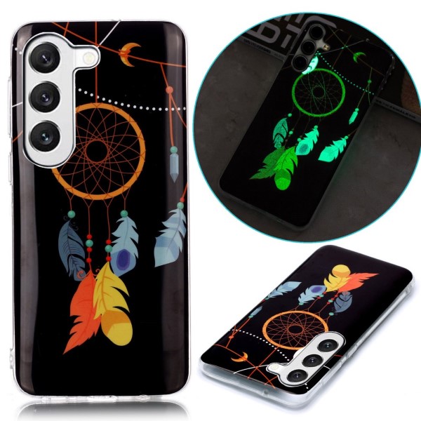 Kryt na Samsung Galaxy S23 svítící Lapač snů