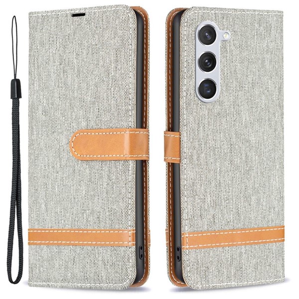 Pouzdro na Samsung Galaxy S23 Jeans šedé