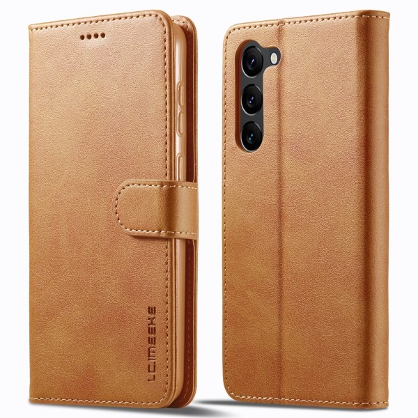 Pouzdro na Samsung Galaxy S23+ LC.IMEEKE hnědé