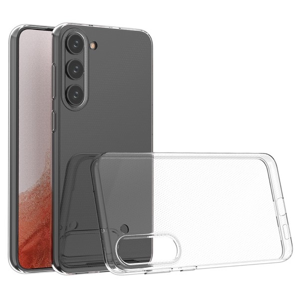 Kryt na Samsung Galaxy S23+ gumový čirý