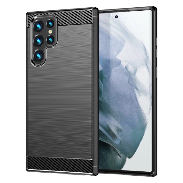 Kryt na Samsung Galaxy S23 Ultra Carbon černý